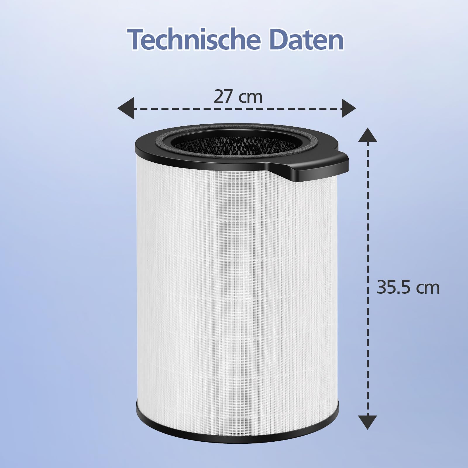 1 sztuka FY4440/30 filtr zamienny kompatybilny z odkurzaczem Philips 4000i (AC4236/10), 3-w-1 wysokowydajny prawdziwy filtr HEPA, zamiennik filtra FY4440/30