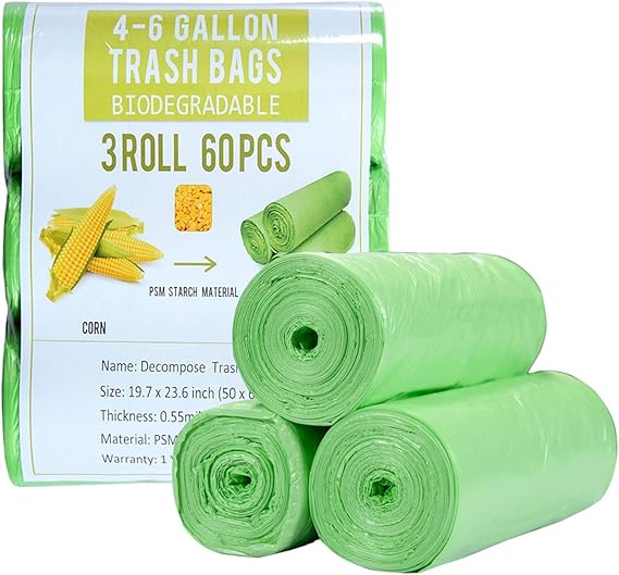 Jaoul Small Trash Bags Biodegradable Compost Trash Bags Recycling EcoFriendly