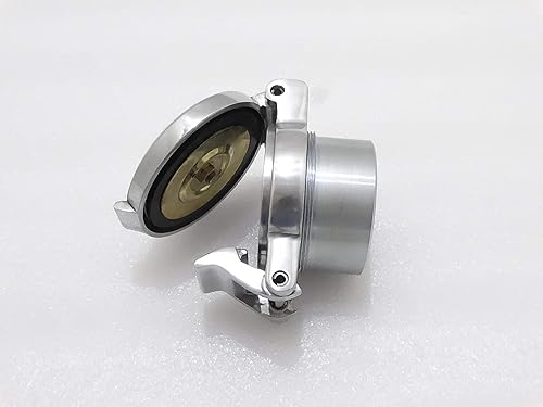 Miniatura 5 de Royal Crusaders Monza - Tapa de depósito de combustiblegasolina de 2.5 pulgadas (tipo plegable) con cuello de relleno de acero