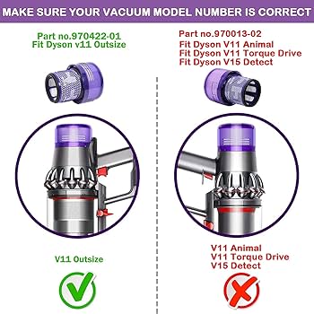 Amazon.co.jp: 掃除機フィルター交換用パーツ Dyson V11 SV16 特