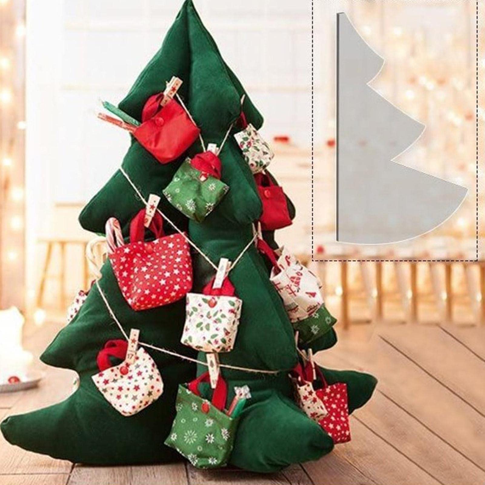 クリスマスツリー キルト 約４３cm x ４３cm m Amazon.co.jp: クリスマス ツリー キルト パターン - 8/12/15 インチ