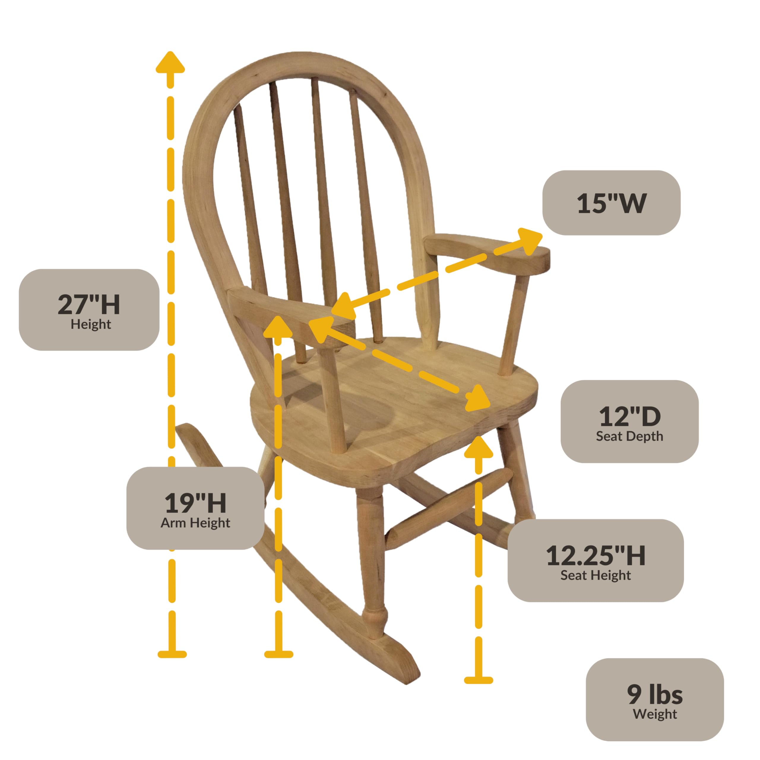 DutchCrafters Windsor Bowback 27