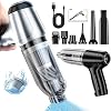 Arify Pro 2 Car Vacuum, Airfy Pro Car Vacuum, Car Vacuum Portable Cordless, Portable Vacuum for Car, Airfy Pro Car Vacuum, Household 12000pa High Power Compressed Air Duster Grey