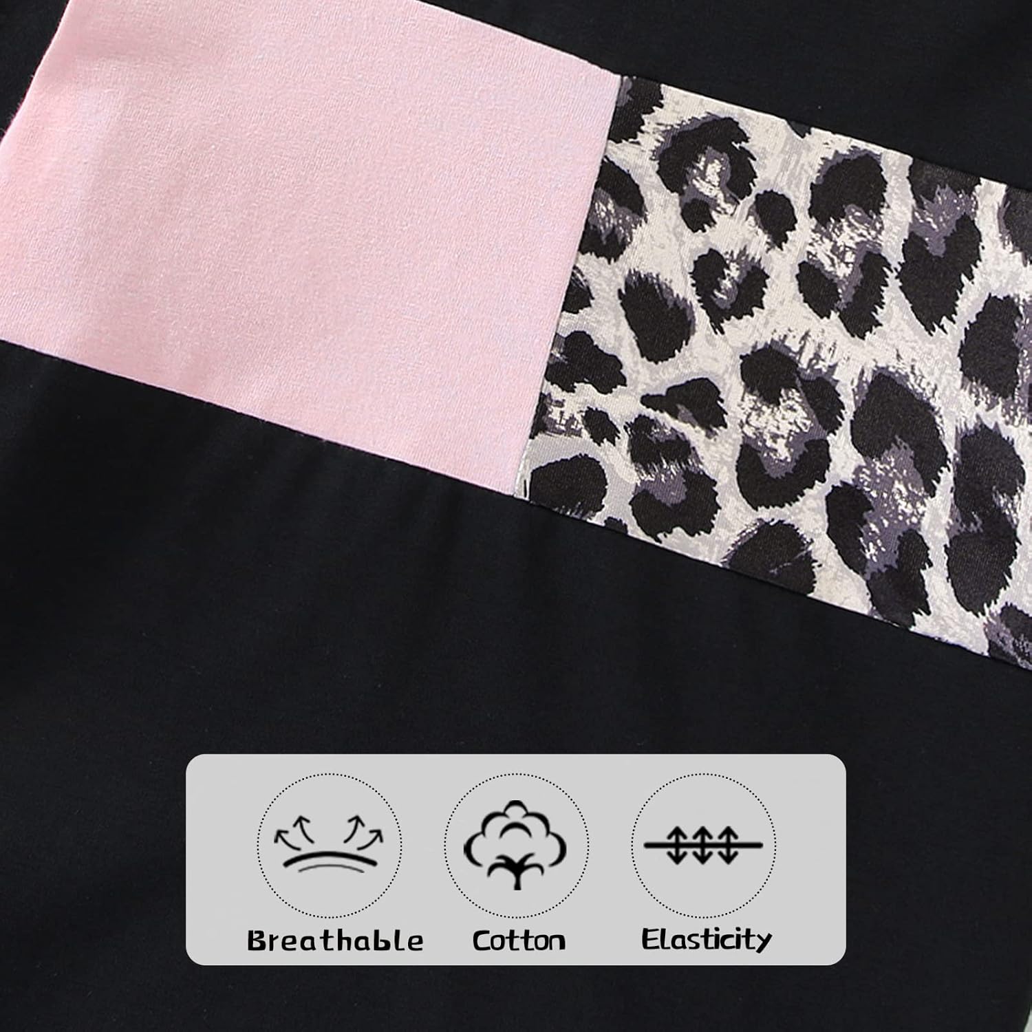 Toddler Girl Clothes Summer Outfits Cute Baby Short Sleeve T-shirt Shorts Leopard Camo Printed 18 Months to 6 Years - Image 7