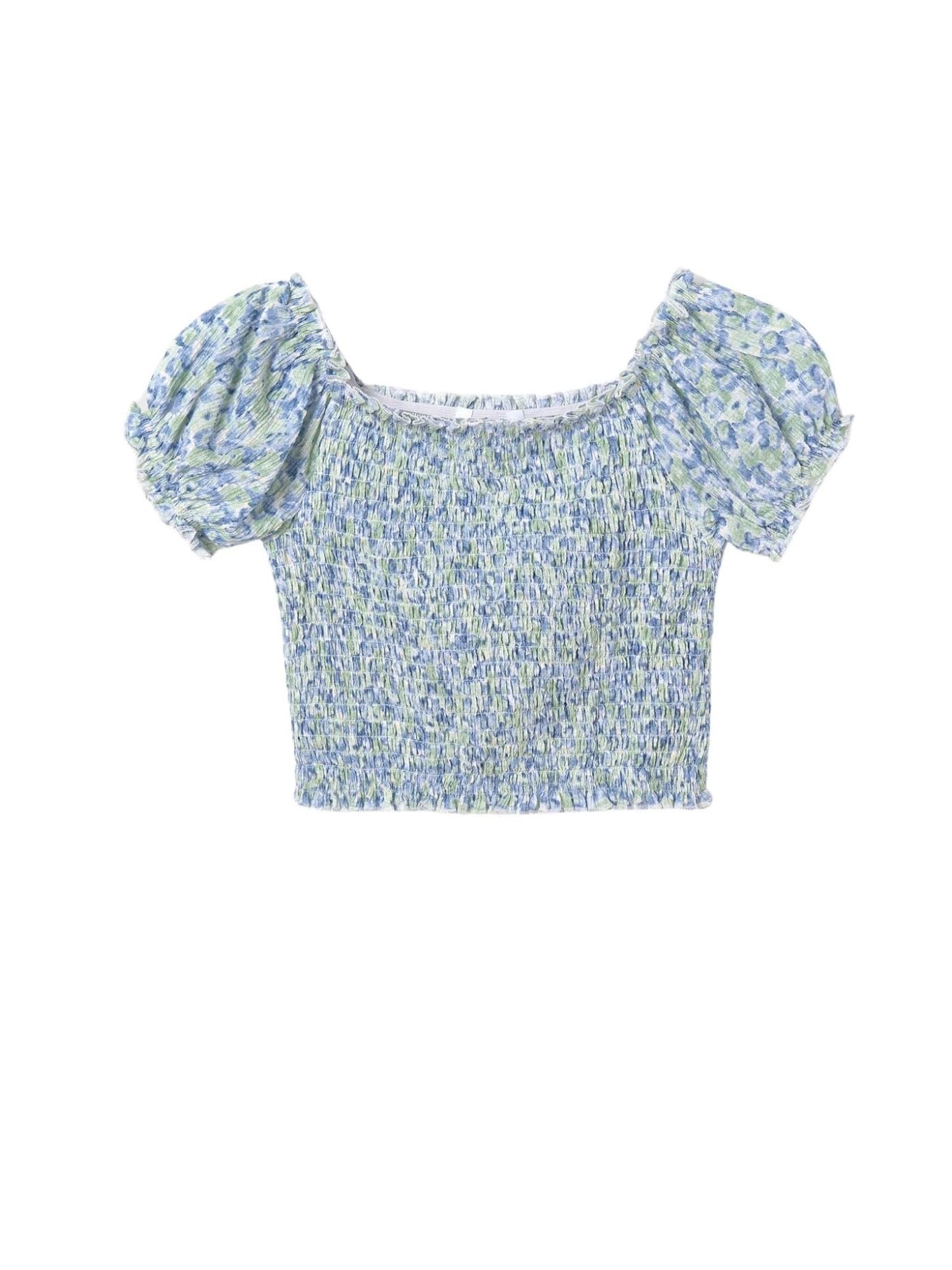 Mayoral Blusa Nido de Abeja para niña