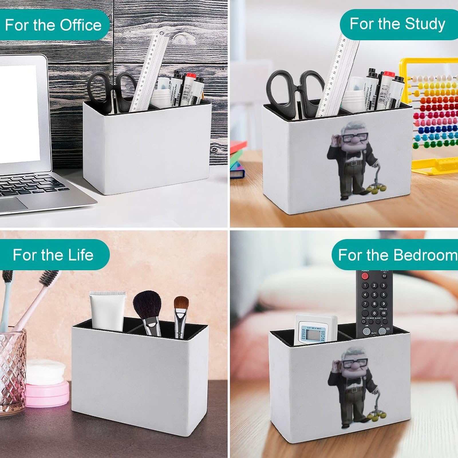 Amazon.co.jp: ペン立て カールじいさんの空飛ぶ家 ペンスタンド