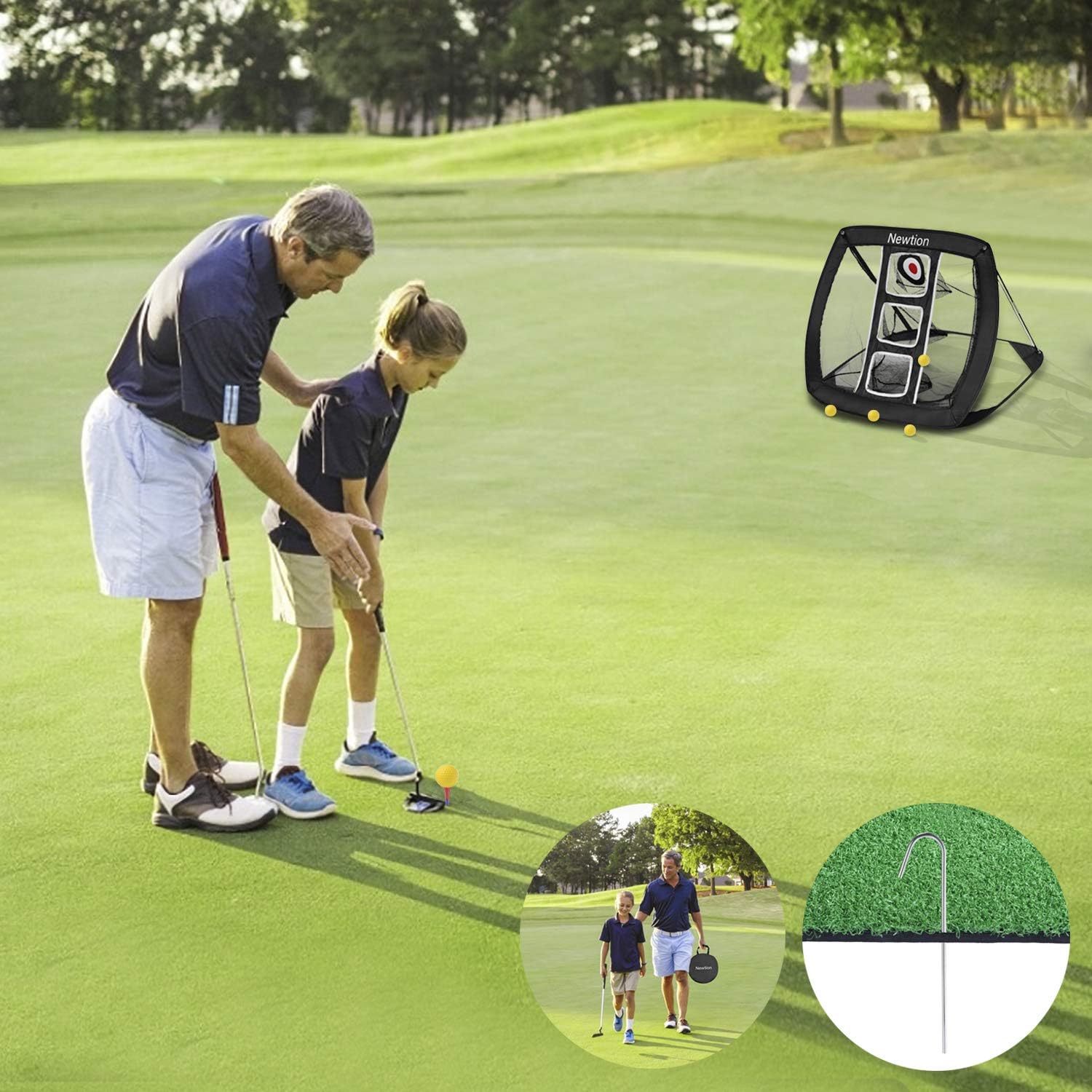 Collapsible Golf Accessories Golfing Target Net