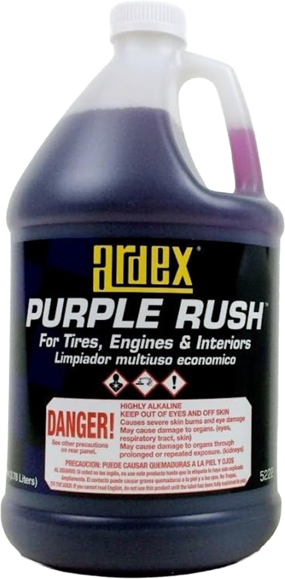 Ardex Engine Cleaner Purple Rush Concentrate - Heavy Duty Cleaner - Degreaser