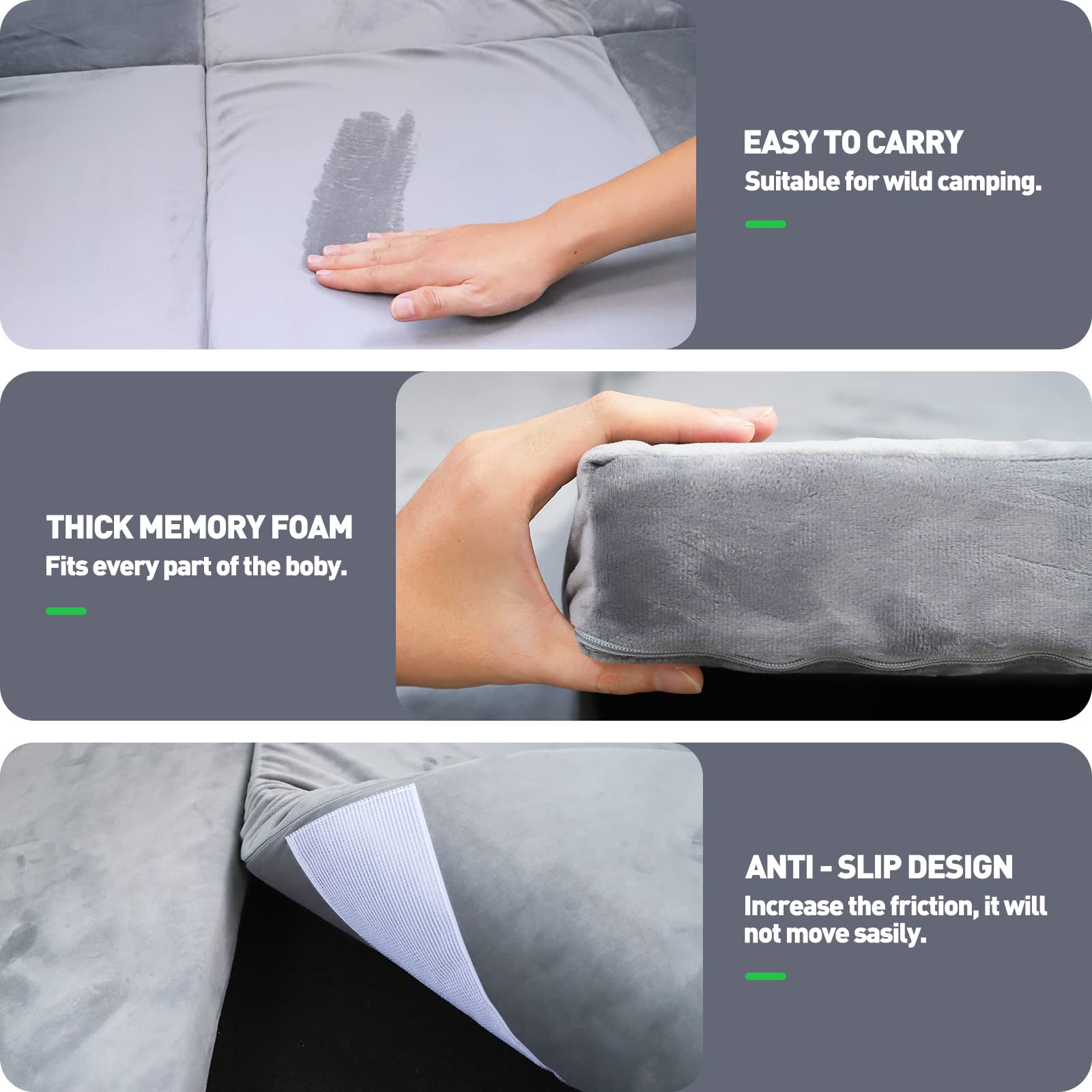 JieYu For Tesla Model Y Camping Mattress Portable Foldable Memory Foam For Tesla - View #10