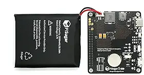 Módulo de bateria portátil PiSugar S Plus 5000mAh Pwnagotchi UPS gerenciamento de energia para todos os modelos Raspberry Pi 3B/3B+/4B acessórios portáteis (não inclui Raspberry Pi)