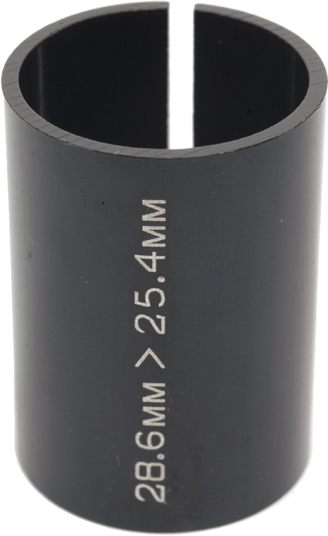 M:Part Threadless Shim Stem Adapter 1-18in 28.6mm - 1in25.4mm - Black, 28.6-25.4 Bike part