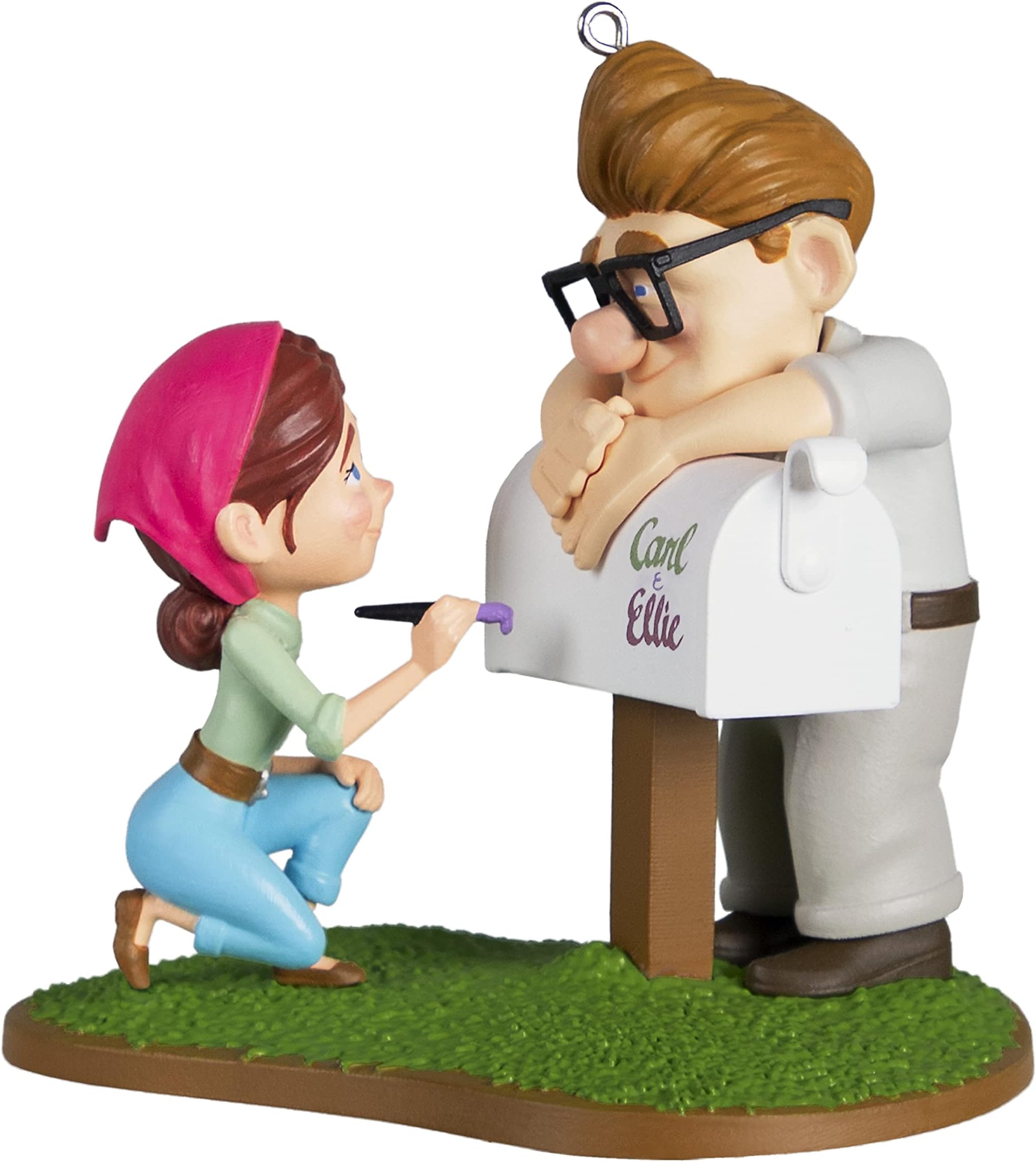 Plastic Christmas Ornament 2022, Disney/Pixar Up Carl & Ellie