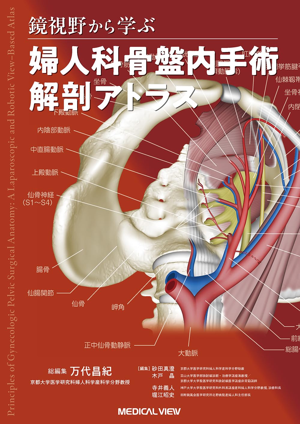 鏡視野から学ぶ 婦人科骨盤内手術解剖アトラス【電子版付】［Web動画付