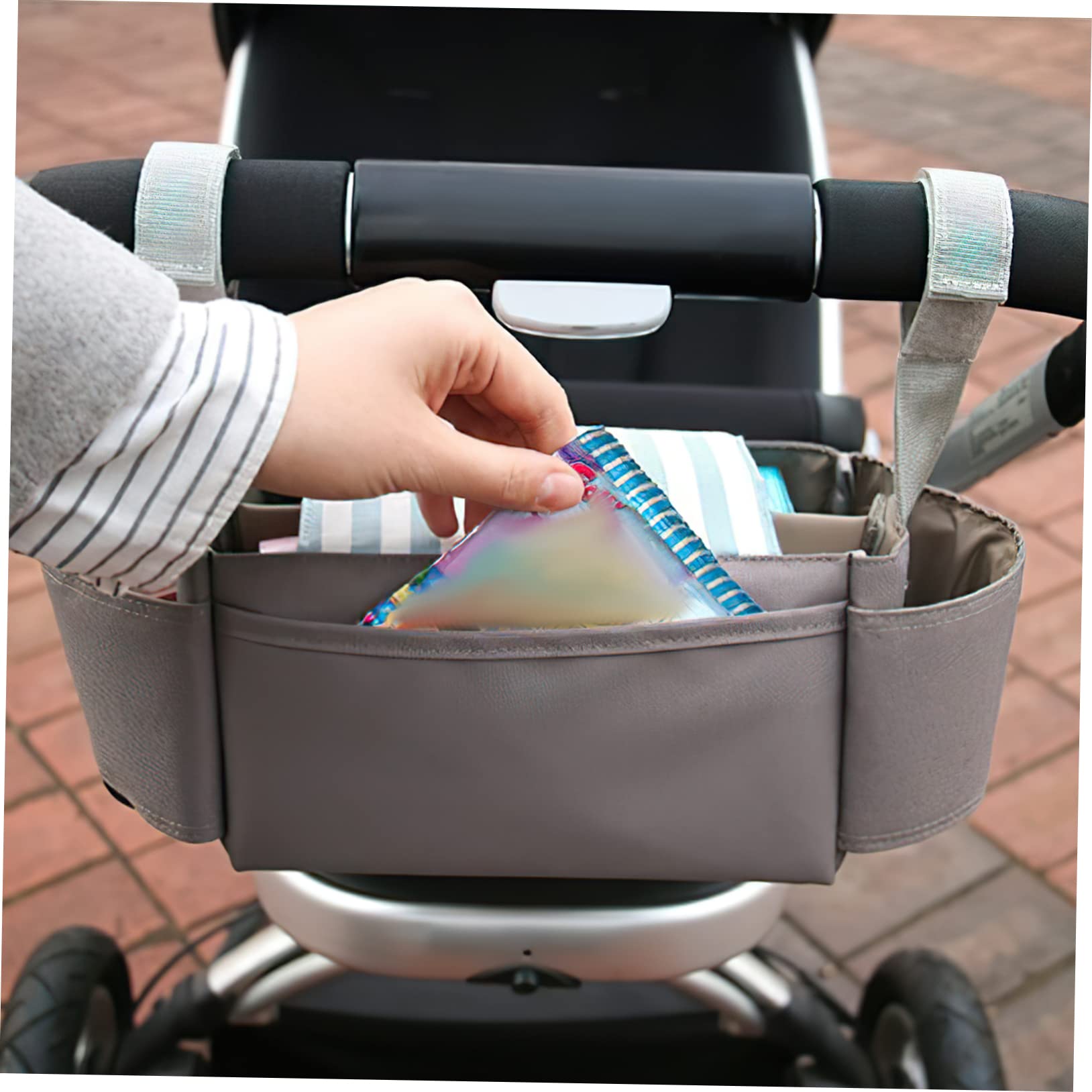 TOYANDONA 2stücke Infant Diaper Organizer Tasche Für Unterwegs Praktischer Windel-organizer Mit Griff Großes Fassungsvermögen Für Babyausstattung Leicht Tragbar Stilvolles Design Mit