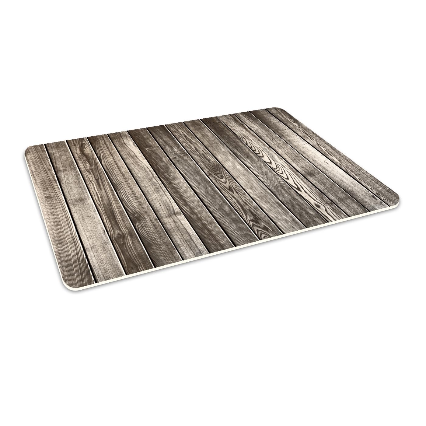 Flexible Schutzmatte Für Stühle - Gras-Rosa Design 140x100 Cm