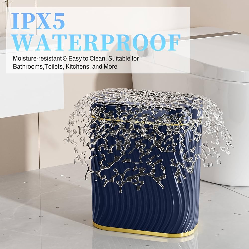 Basurero Para Baño Botes De Basura Para Bau00f1o Con Tapas