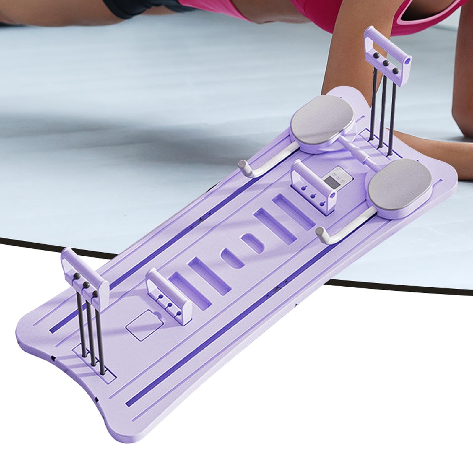 Pilates Reformer Compact, Planche Pilates, Planche D'entraînement Abdominale Multifonctionnelle, Machine De Pilates Portable, Reformeur De Pilates Pliable pour L'entraînement À Domicile