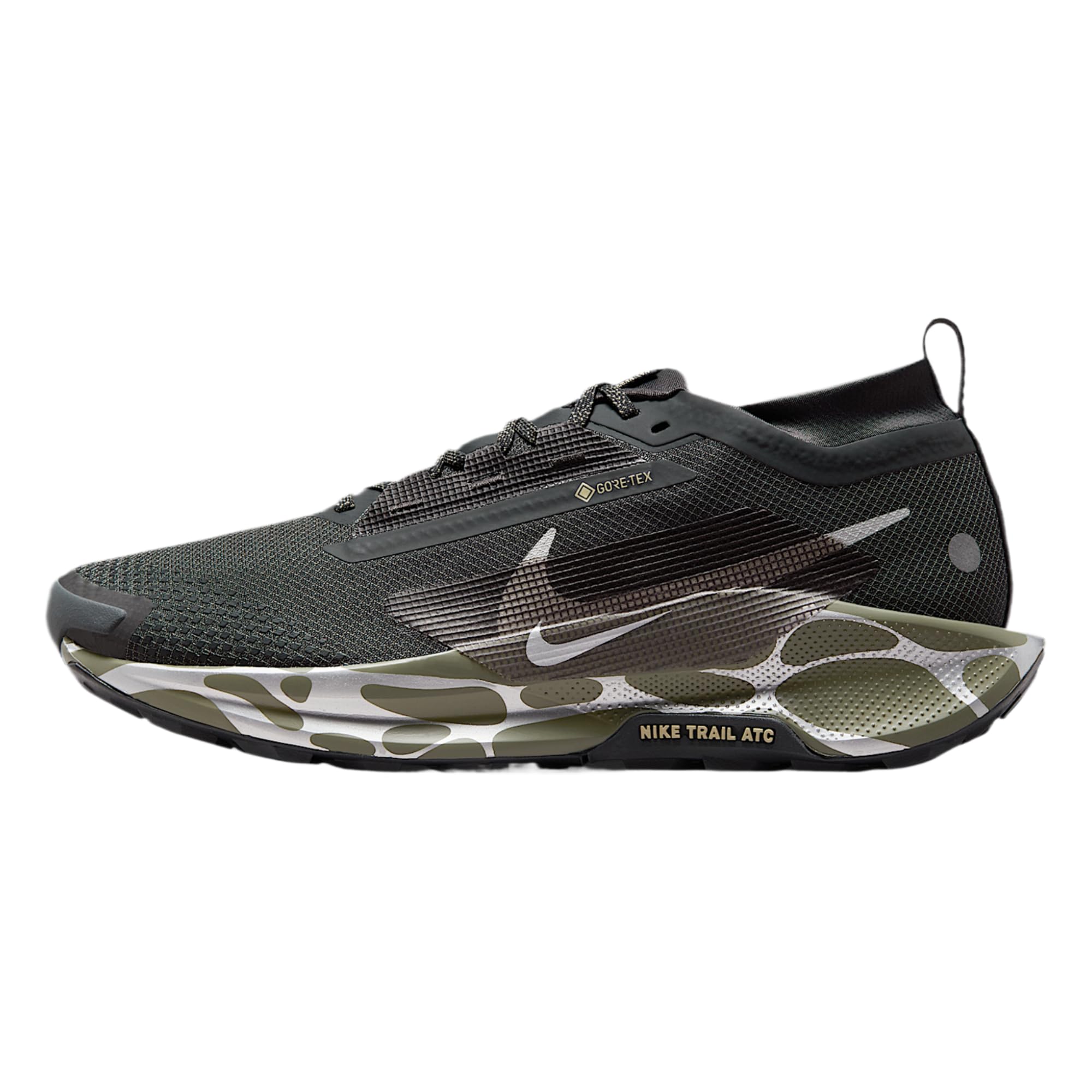 Nike Reactx Pegasus Trail 5 GTX - Zapatillas de Senderismo para Hombre, Color Antracita, Plateado y Ligero, Talla 42 EU, Anthracite Reflect Silver Ligh, 42 EU