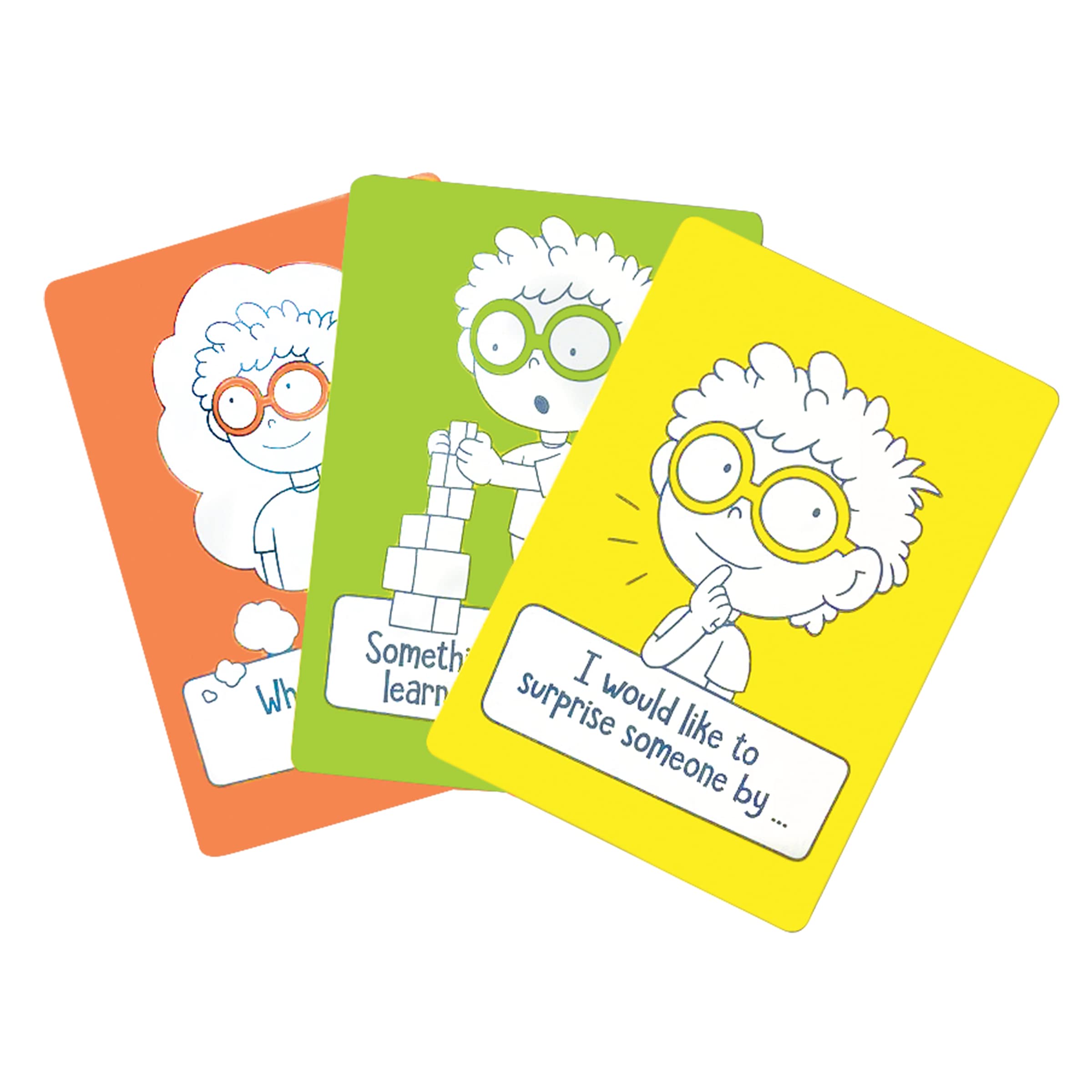 Let's Talk About Feelings Conversation Cards for Kids, Perfect Conversation Starters, Question Cards, Travel Card Games for Road Trips in Cars and airplanes, and Great Gifts for Kids Ages 4-6+