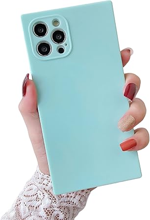Cocomii Square Plain Color Iphone 12 Pro Max Case Slim Thin Glossy Soft Tpu Silicone Rubber