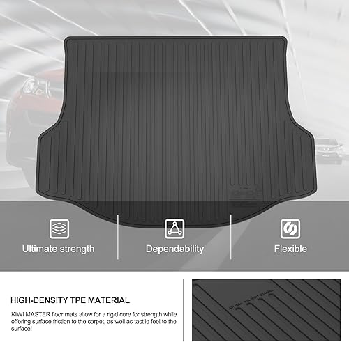Miniatura 6 de KIWI MASTER Alfombrilla de maletero de carga para Toyota RAV4 2013-2018 Reemplazo OEM PT908-42135 para todo tipo de clima, alfombrillas TPE Slush