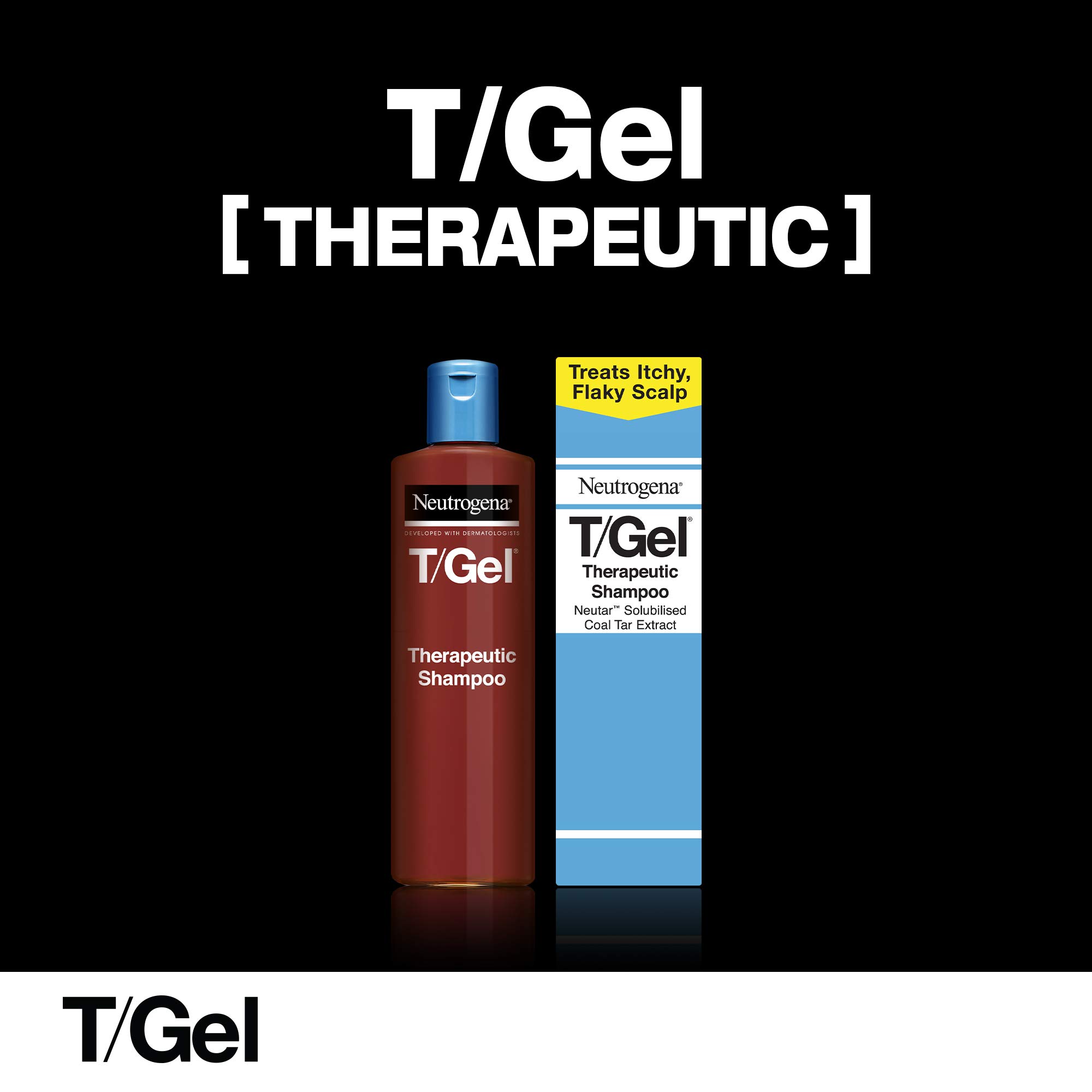 Neutrogena T/Gel Therapeutic Shampoo Treatment for Scalp Psoriasis