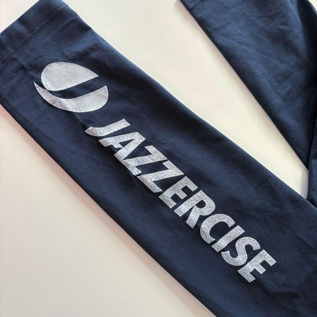 ジャザサイズJAZZERCISE フィットネス用レギンス 黒 ジャザサイズ