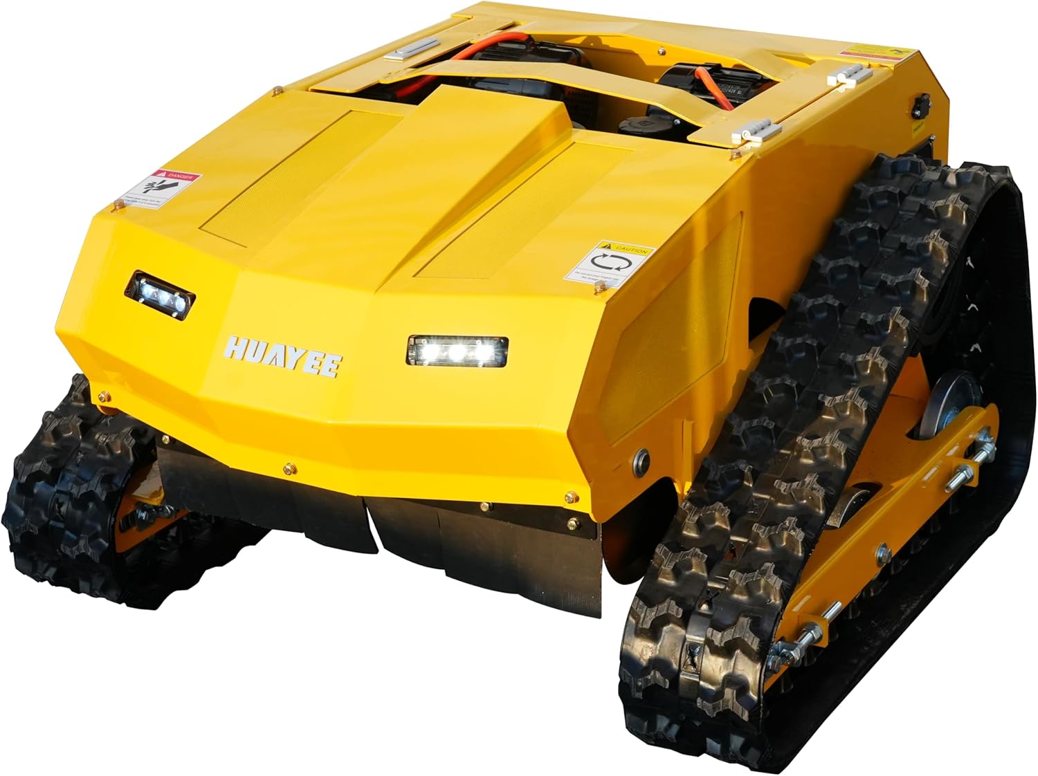 HUAYEE MHY55 Remote Control Lawn Mower Review: Best All-Terrain Crawler for Steep Slopes