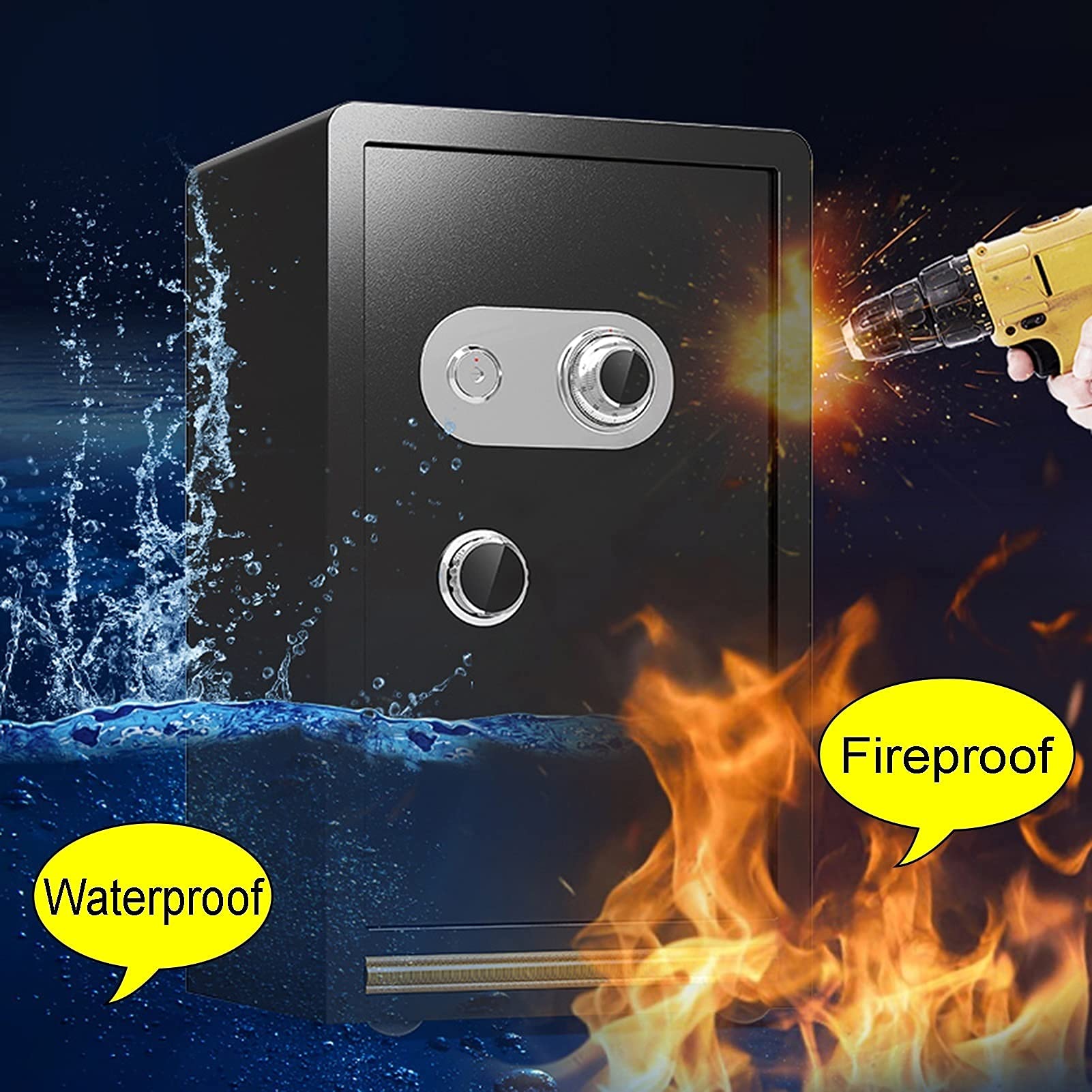 Cassaforte Per Valori Denaro Documenti Passaporti - Foto 4