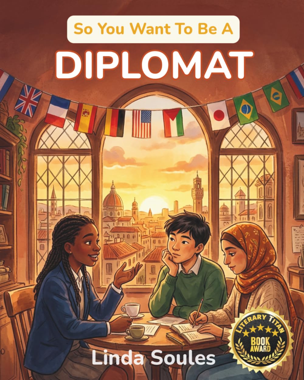 So You Want To Be A Diplomat: A Kids' Guide to Diplomacy, International Relations, Embassies, and the Skilled Negotiators Who Build Peace and Understanding Between Nations