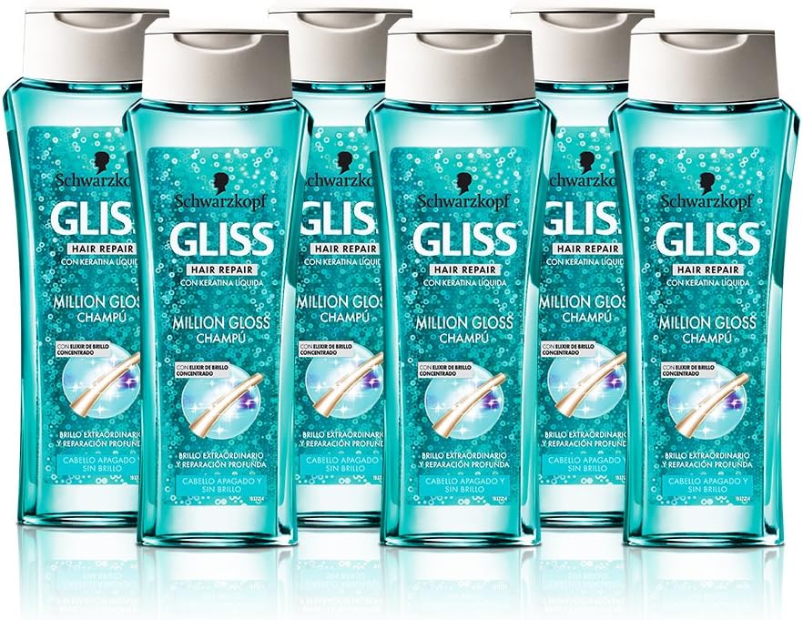 Gliss Shampoo Million Gloss – Pack of 6