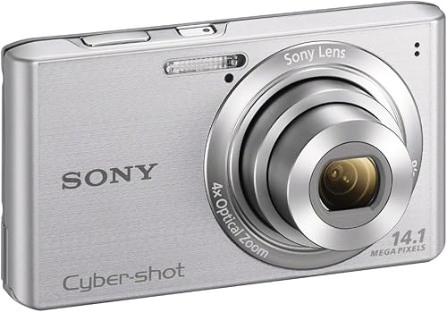 Miniatura 5 de Sony Cyber-shot DSCW610 Cámara digital de 14,1 MP con zoom óptico 4x y LCD de 2,7 pulgadas (plateado) (modelo 2012)