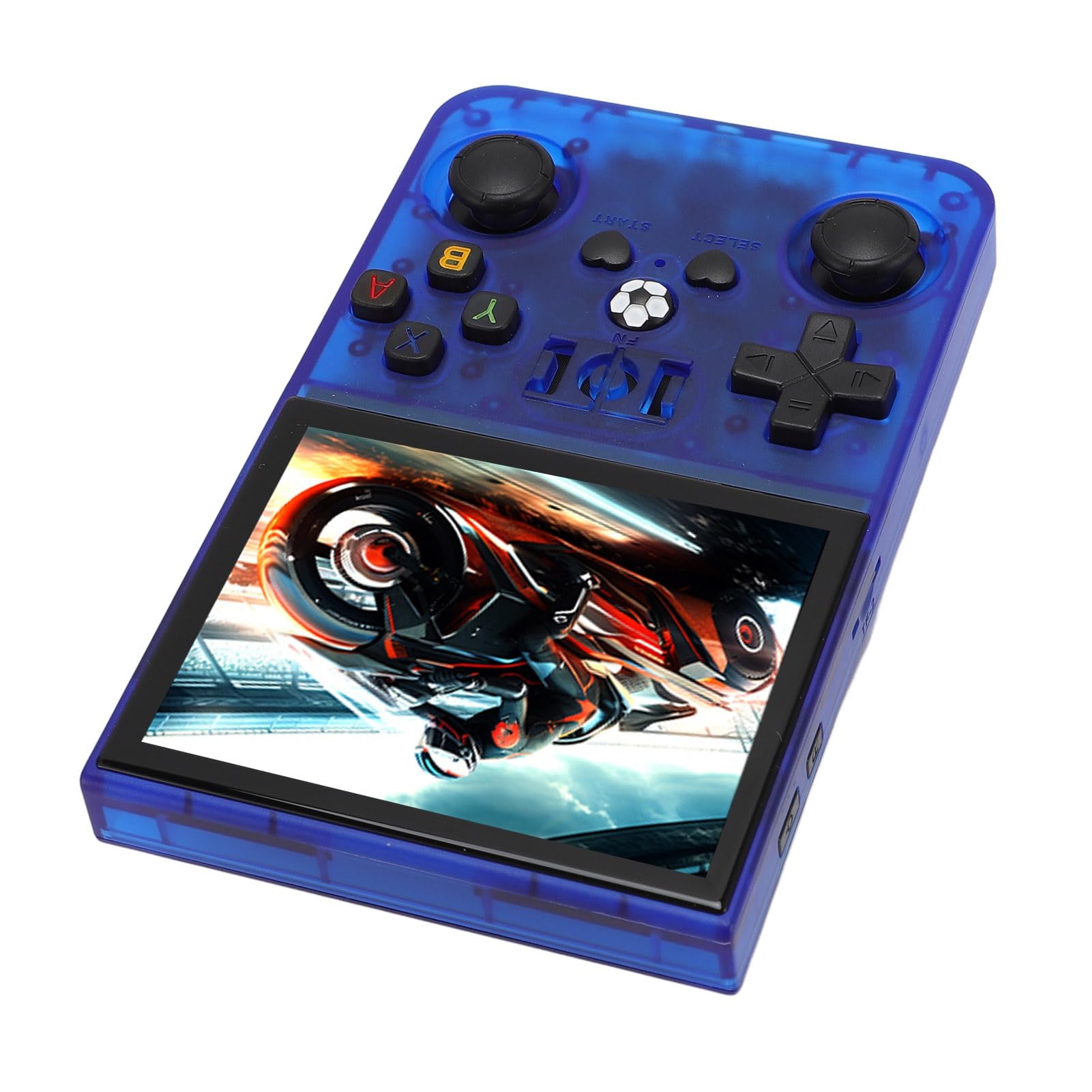Console portatile per videogiochi R36PRO, console di gioco retrò con schermo IPS da 3,5 pollici (640x480), batteria da 4000 mAh, compatibile con oltre 60 emulatori e (128GB)