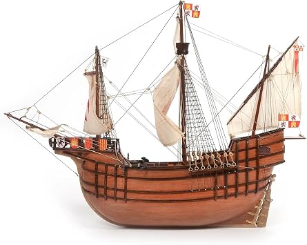 Occre Santa Maria sailing ship kit in wood and metal scale 150 Sails included