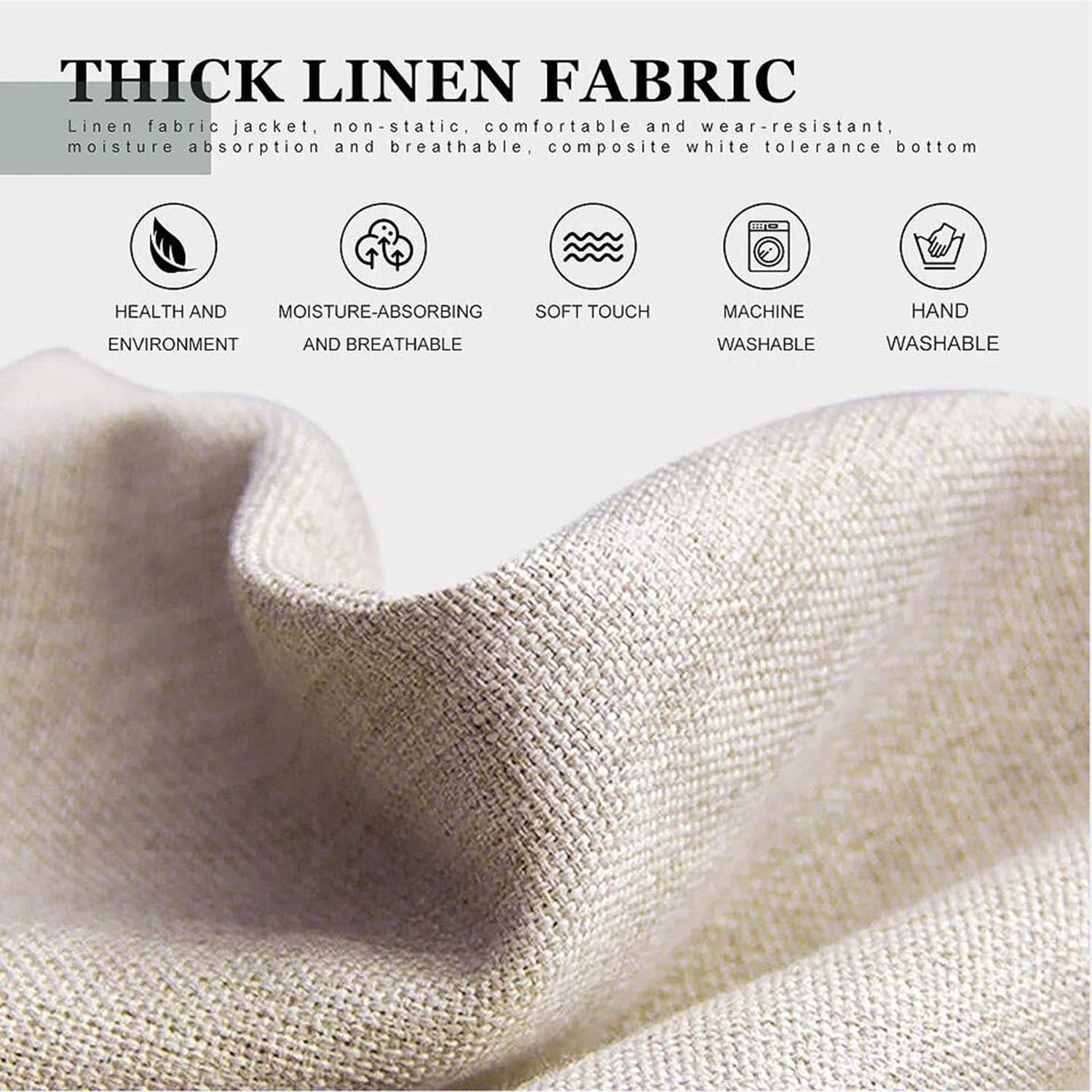 Cojín para cabecero de cama, color gris claro, reductor de espacio, extensión de colchón para cama de cabeza a pared, funda extraíble de 180 x 10 x 20 cm