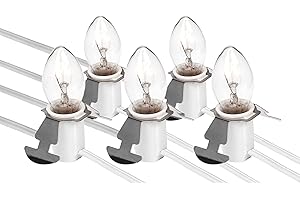 Creative Hobbies Five Light Replacement Accessory Cord - 9 Foot White Cord...