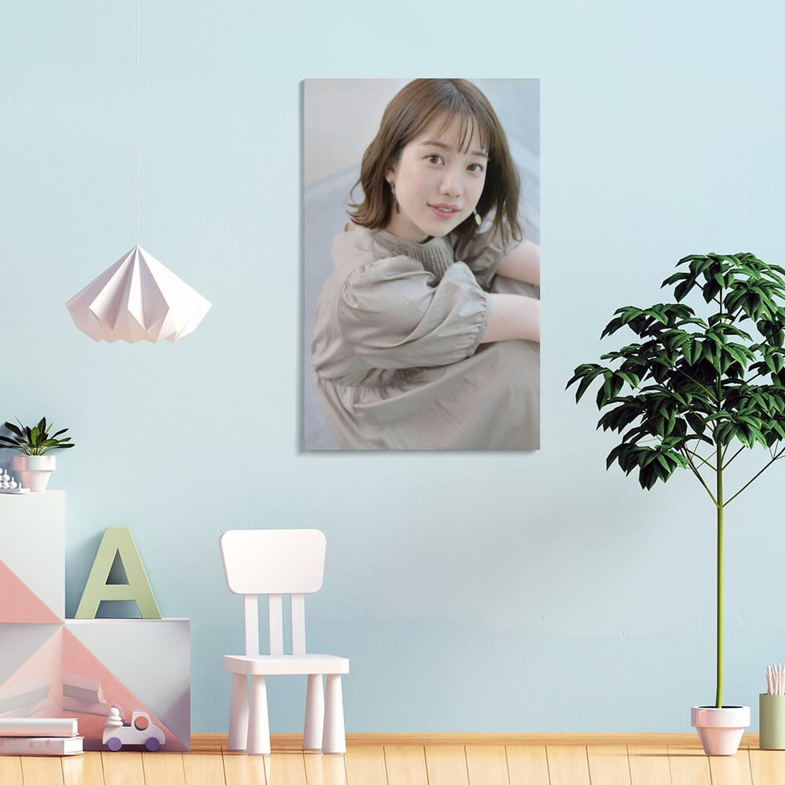 Amazon.co.jp: 弘中綾香水着セクシー写真絵画ポスター キャンバス 芸術