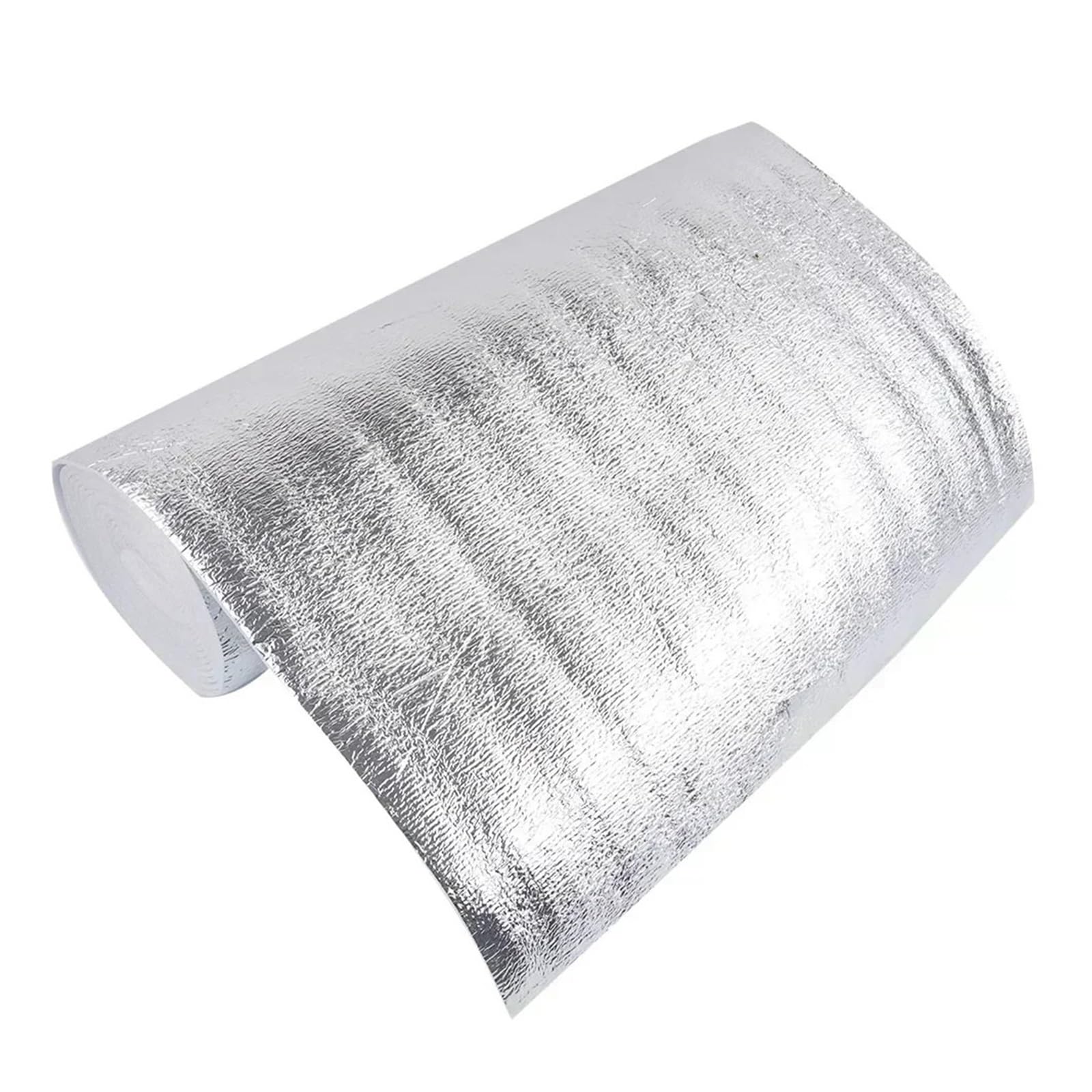 Foil Insulation Roll 5/10m Radiator Reflectives Film Wall Thermal Insulation Aluminum Foils Films Home Decor(50cmX10m)