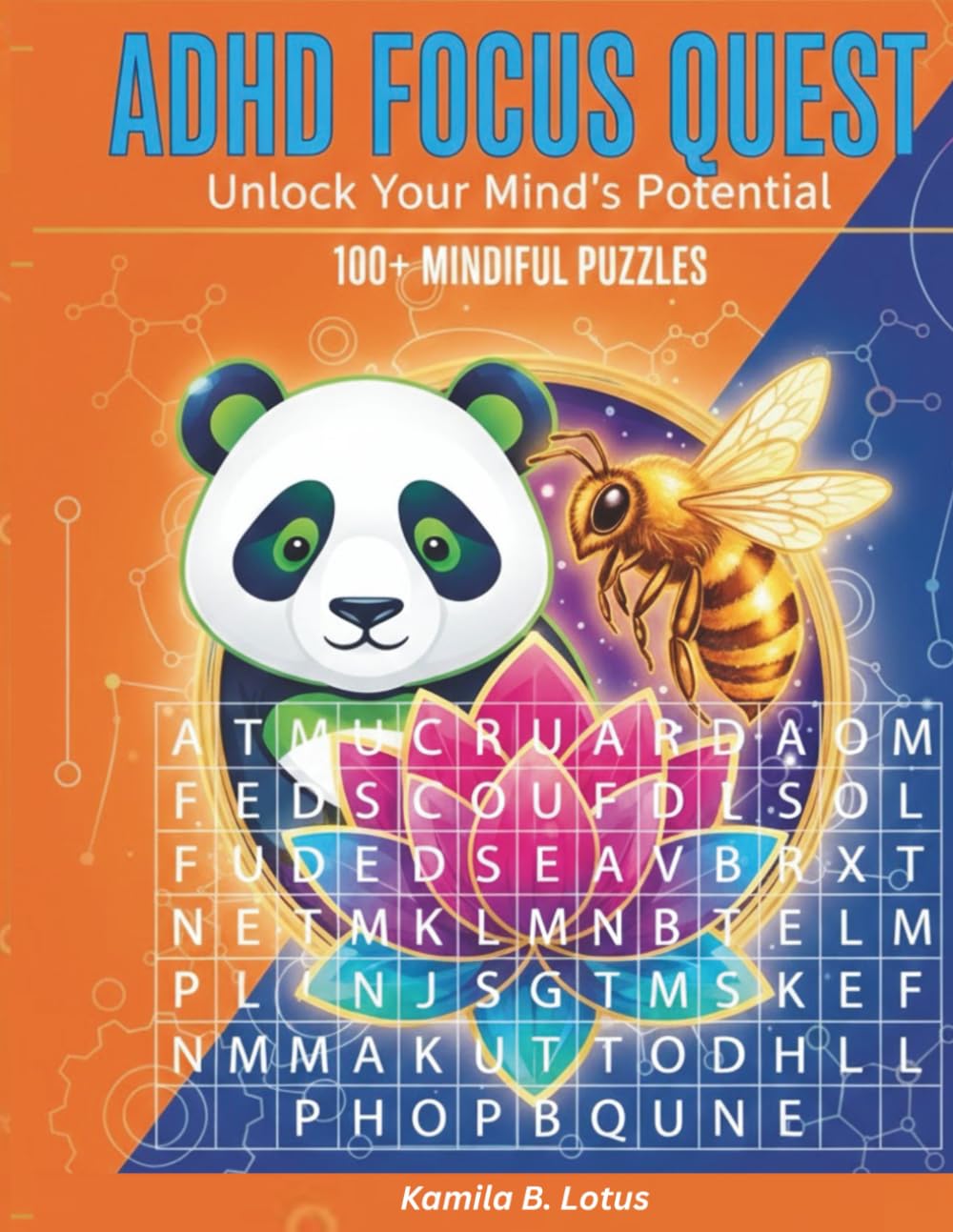 ADHD FOCUS QUEST: Unlock Your Mind's Potential: 80+ Mindful Word Search