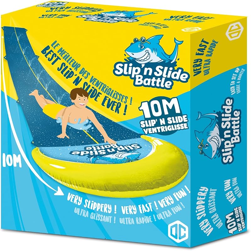 Original Cup VentriBattle Kétirányú Csúszópálya 10 Méter Vízicsúszda Kerti Vízi Játék Prémium PVC Anyagból Gyerekeknek