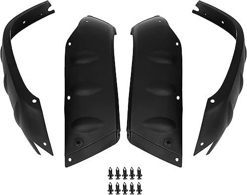 Miniatura 2 de KUAFU Fender Flare compatible con Honda TRX350 TM 2004-2007 TM FM FE TE  TRX400 FA FGA Rancher Guardabarros Guardabarros, kit de aletas de