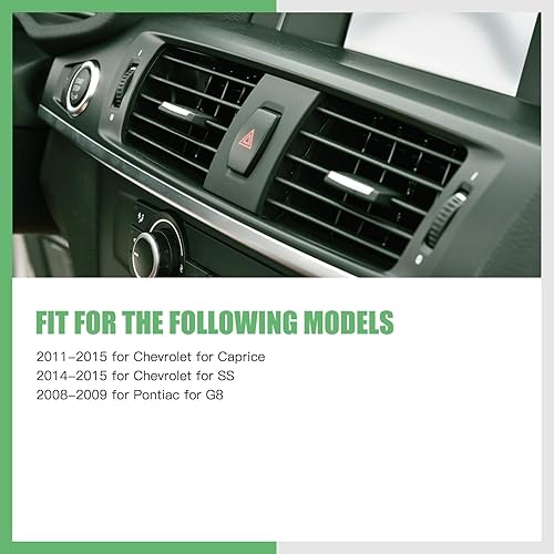 Miniatura 6 de SCITOO Reemplazo de actuador de puerta de mezcla de calentador HVAC para Chevrolet para Caprice 2011-2015, para Chevrolet para SS 2014-2015, para