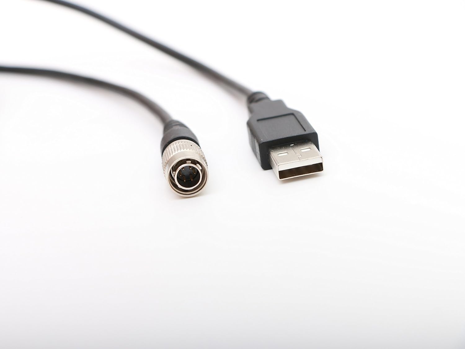 USB Data Cable with 6pin Hirose Male Plug for Nikon DTM532,DTM522,DTM452,DTM330,NIVO Total Stations