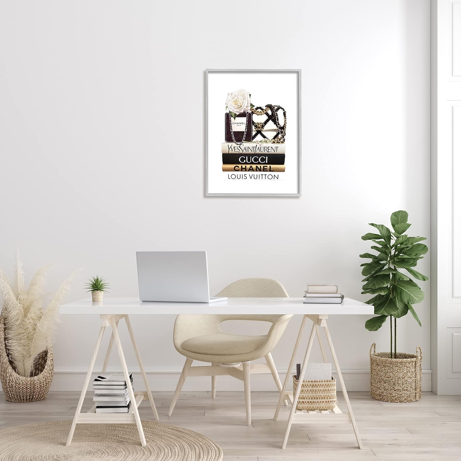 ستوبيل اندستريز شنطة انيقة بتصميم زهور على المكتبة من ار او اس... - view 2