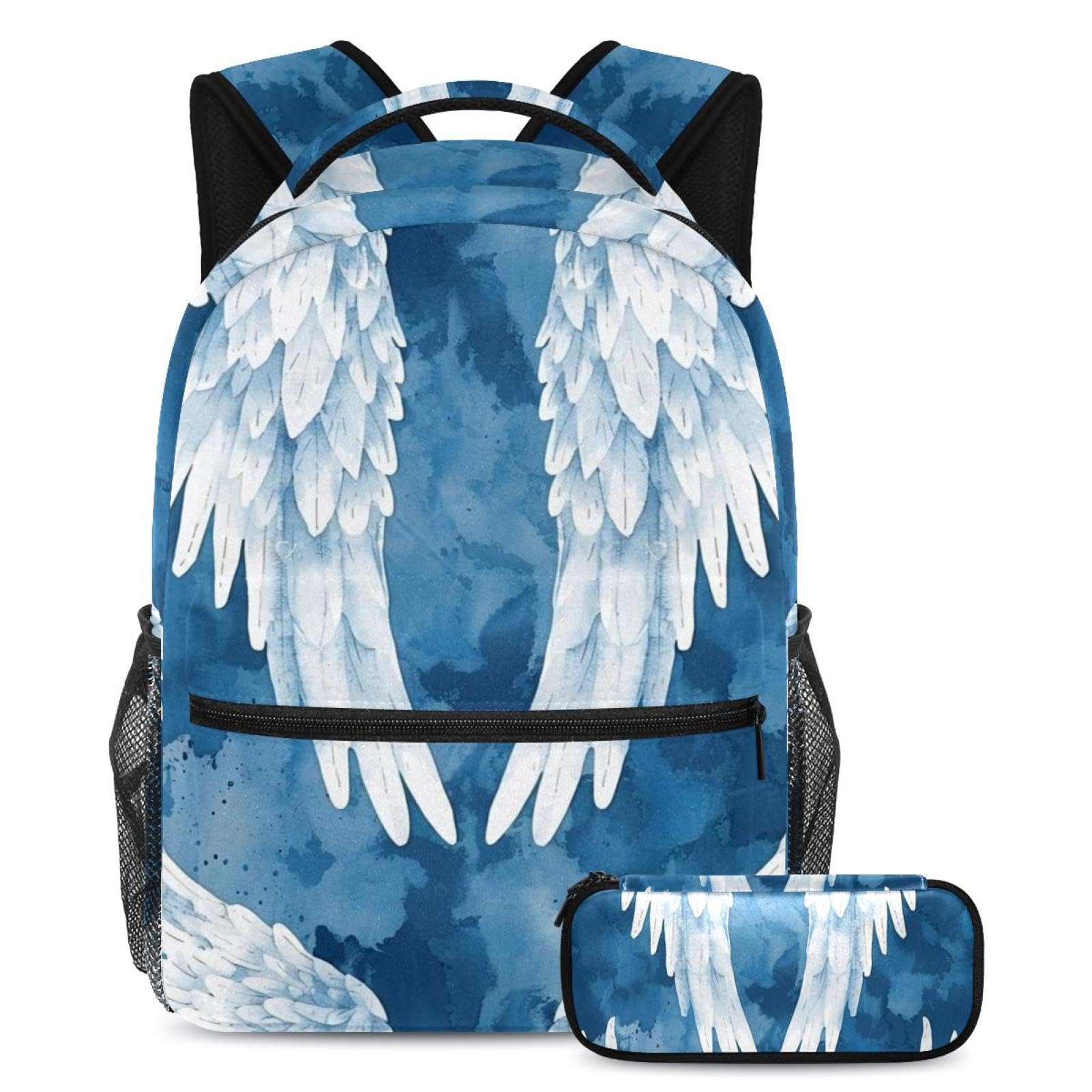 Sac à dos grand format garçons et filles avec trousse d'école - 7