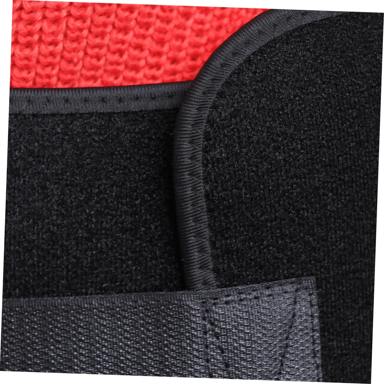 HAPINARY Breathable Back Strap Waist Support Belt Lumbar Brace Strap Back Support Belt Adjustable Waist Support Black