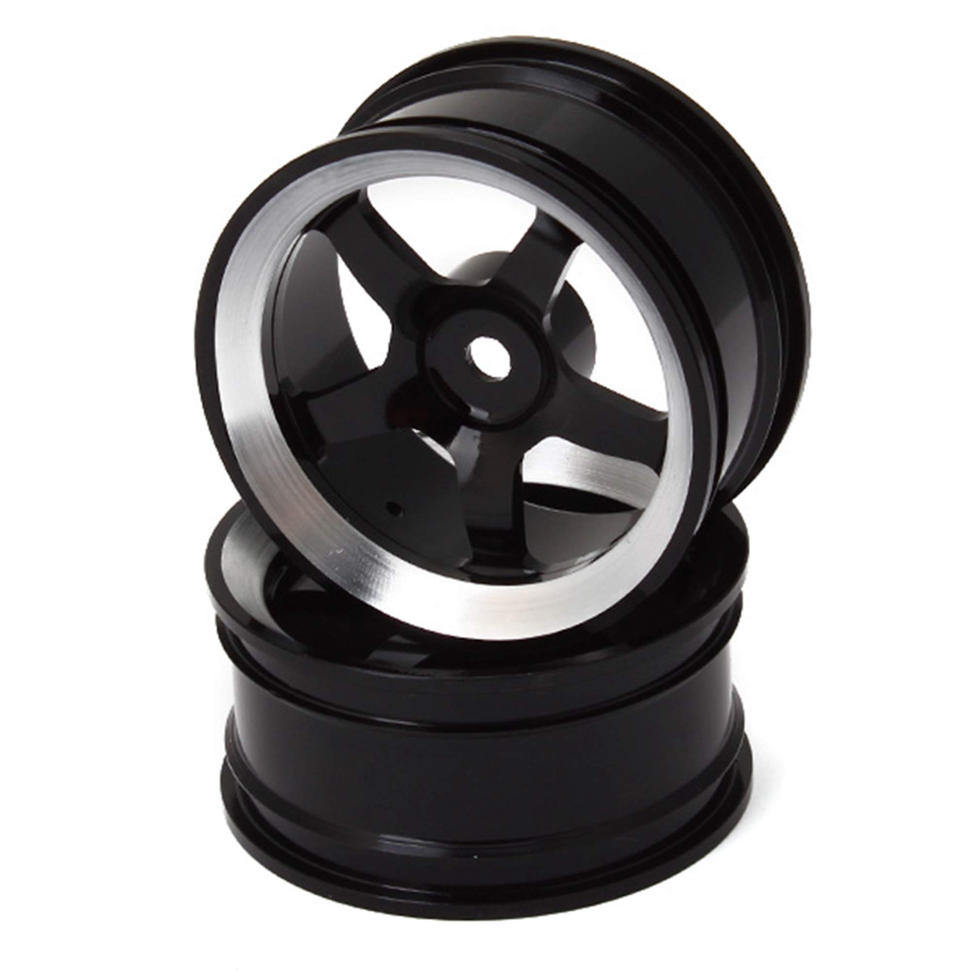 BQLZR Aluminium Stoßdämpfer 70mm Gelb Für RC 1:16 Auto | Upgrade Teile Mit 2,5mm Lochdurchmesser | Komplettset Mit Zubehör