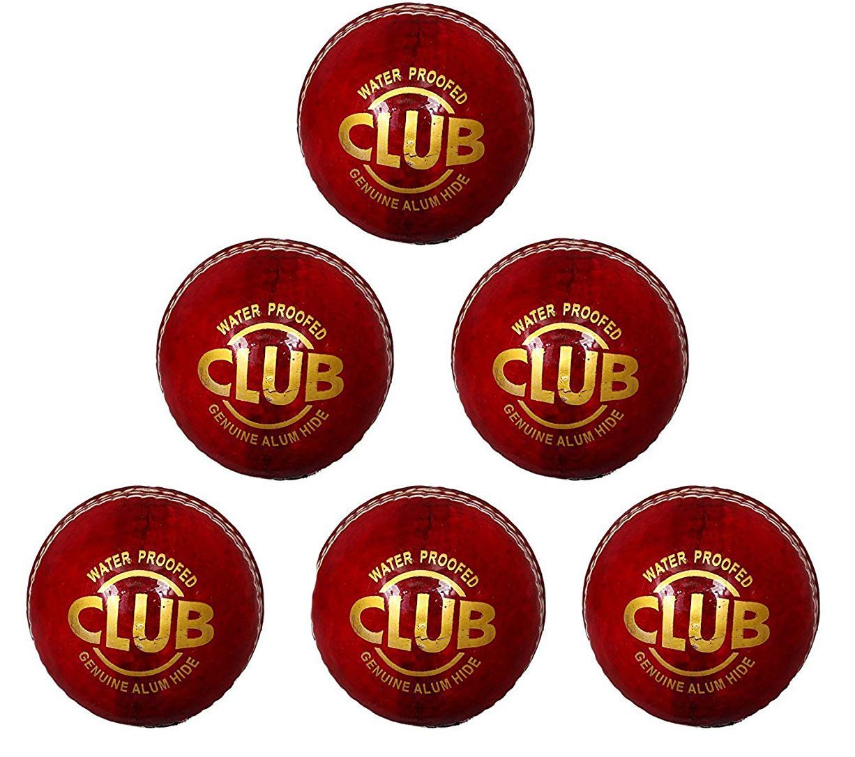 REDOX Leather Cricket Ball (Red) Standard Size Amazon.in Sports