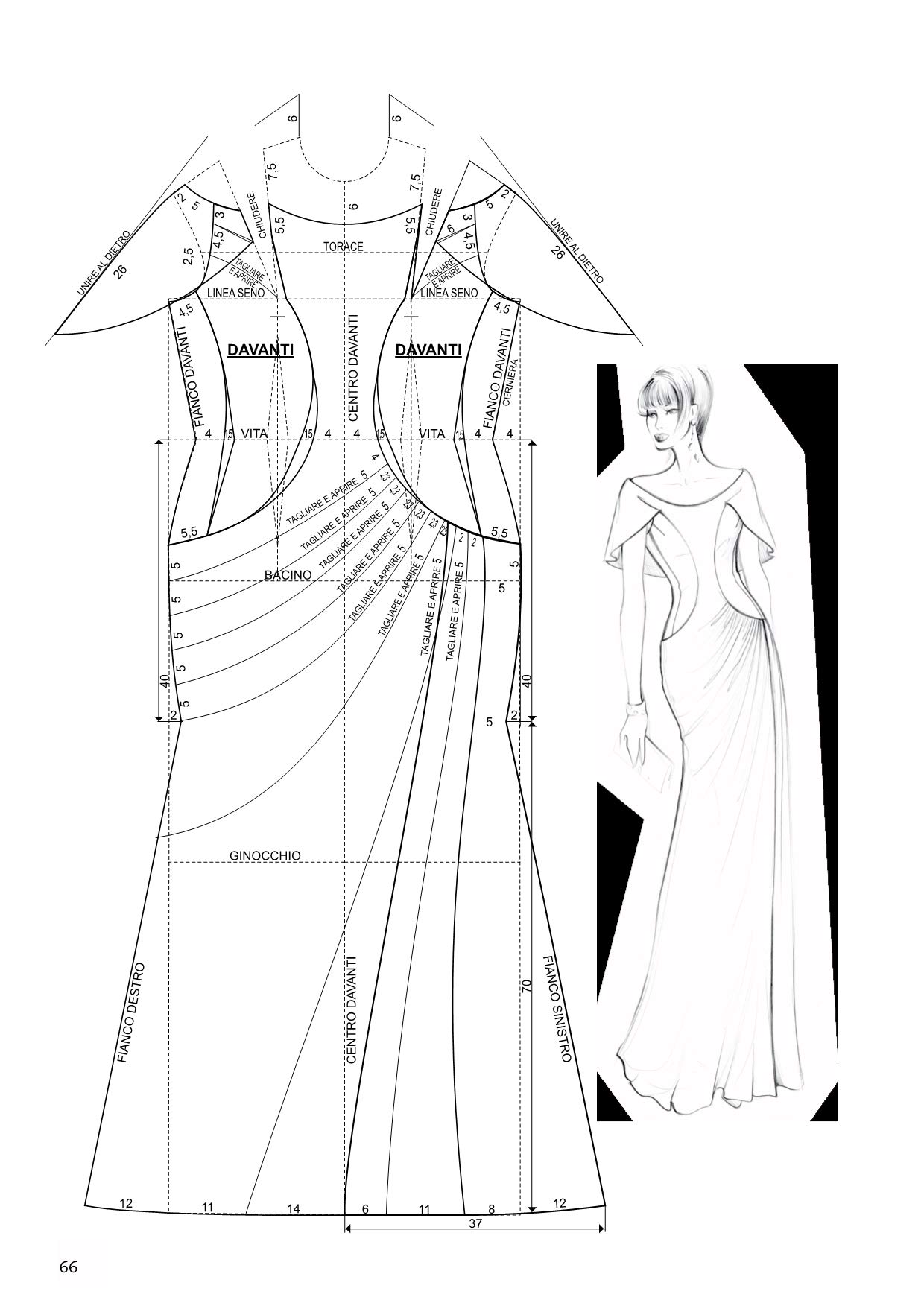 Tecnica dei modelli. Alta moda. Modelli alta moda, particolari sartoriali, costumi d'epoca (Vol. 2)