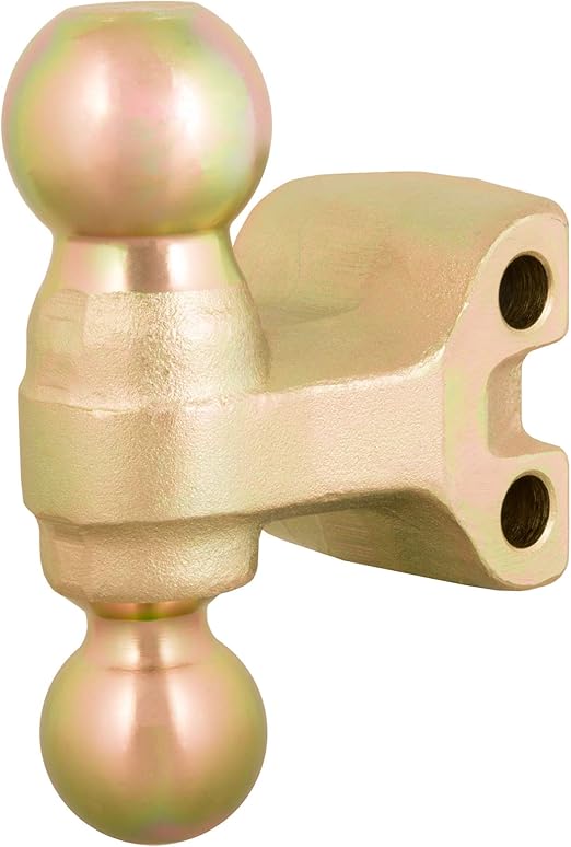 CURT 45912 Replacement Dual-Ball for Adjustable Trailer Hitch Ball Mount #45900 or #45926